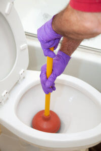 Plumbers 911 California - Clogged toilet