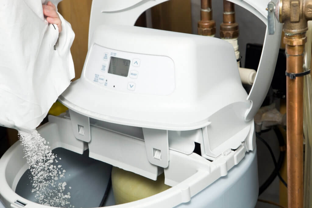 Water Softener Salt Tank Filling | Plumbers 911 | Contractor Referral Service