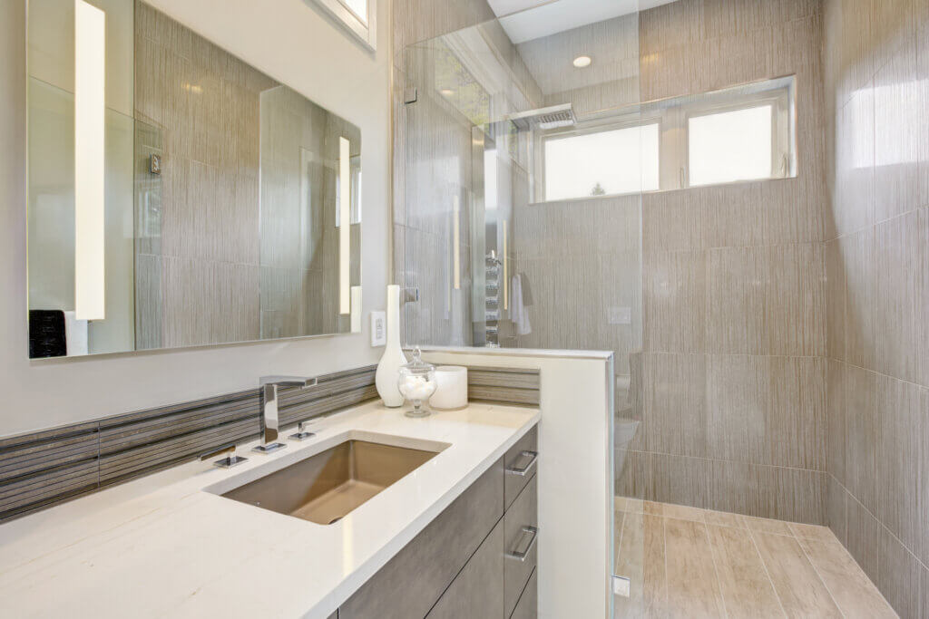 Spa-Style Bathroom | Walk-In Shower | Bathroom Remodel | Plumbers 911 | Contractor Referral Service
