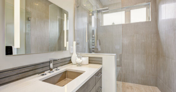 Spa-Style Bathroom | Walk-In Shower | Bathroom Remodel | Plumbers 911 | Contractor Referral Service